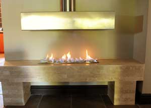 Dummy stainless steel canopy & flue